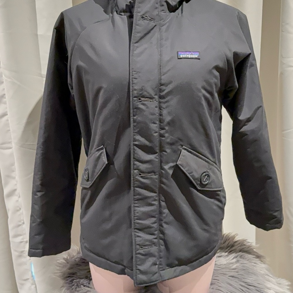 Patagonia Black Jacket with Logo